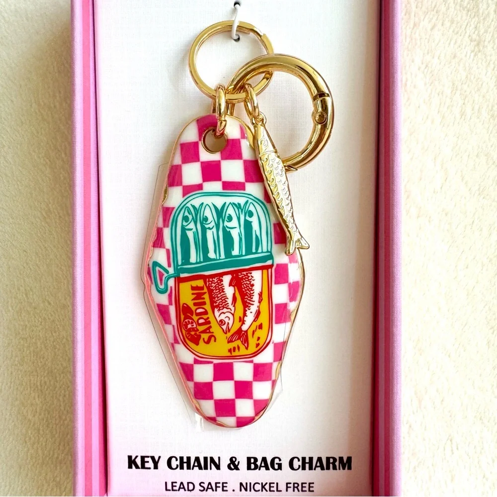 Viral Piper K Sardines Key Chain / Bag Charm